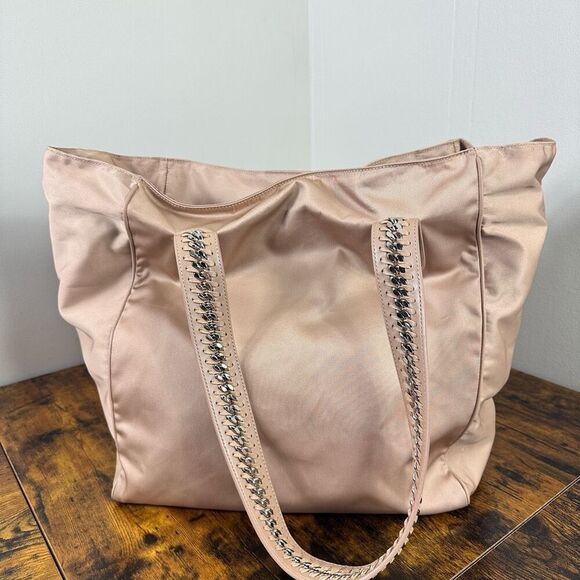 Stella McCartney Go Falabella Large Nylon Tote‎ Bag Beige - Picture 2 of 16